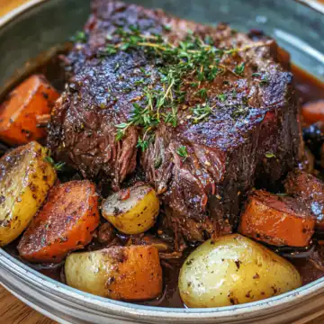Yankee pot roast taken with iphone 15 pro max --iw 2 --ar 4:5 --v 6.1 --raw