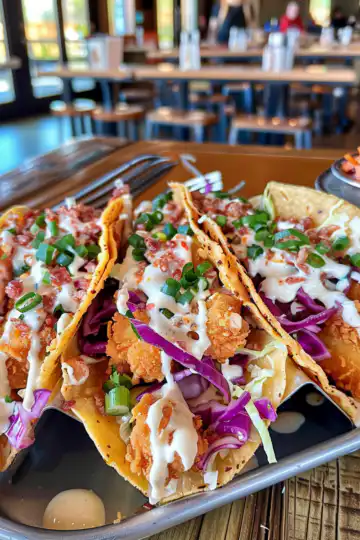 Applebees Chicken Wonton Tacos taken with iphone 15 pro max --iw 2 --ar 4:5 --v 6.0 --raw