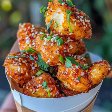 Baked Honey BBQ Popcorn Chicken taken with iphone 15 pro max --iw 2 --ar 4:5 --v 6.0 --raw