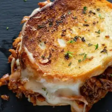 BBQ Chicken Grilled Cheese