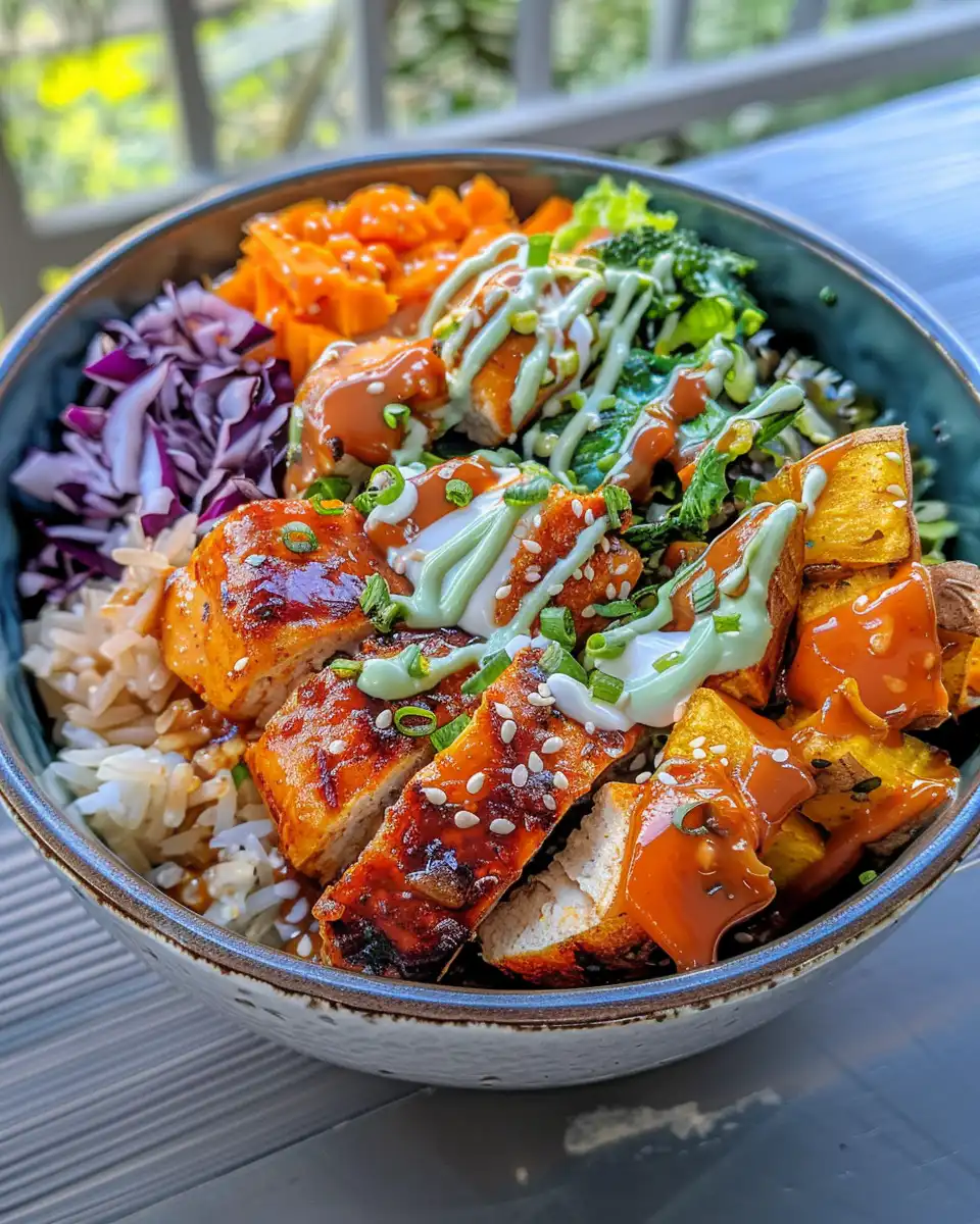 Ingredients for BBQ Chicken Stuffed Sweet Potatoes