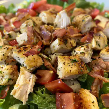 BLT Chicken Salad taken with iphone 15 pro max --iw 2 --ar 4:5 --v 6.0 --raw