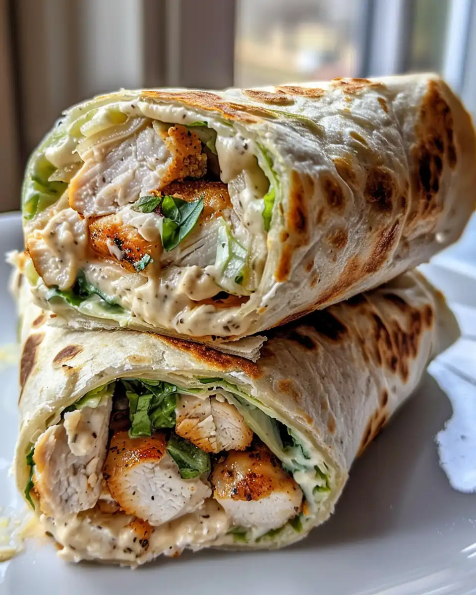 Close-up of cheesy garlic chicken wraps fresh from the pressure cooker