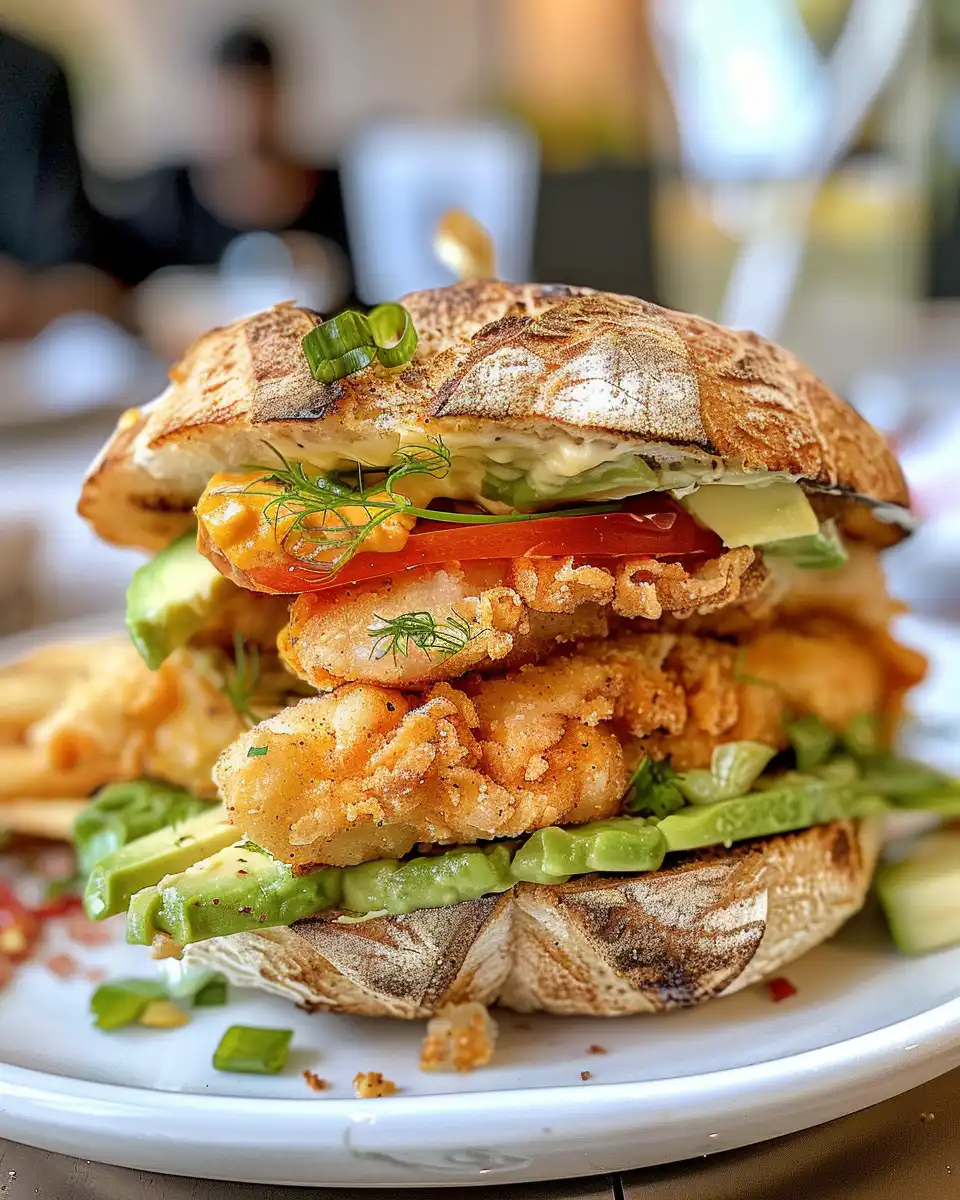 Ingredients for chipotle chicken avocado melt sandwich including avocado and peppers