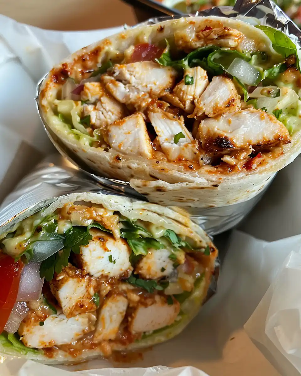 Steam rising from pressure cooker as grilled chicken burrito cooks