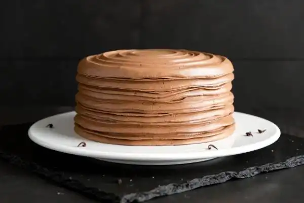 Chocolate Layer Cake with Swiss Meringue Buttercream
