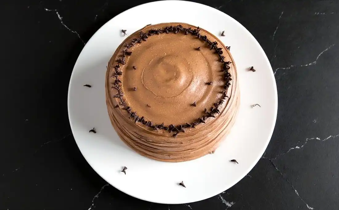 Chocolate Layer Cake with Swiss Meringue Buttercream