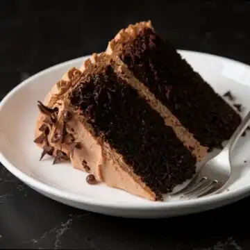 Chocolate Layer Cake with Swiss Meringue Buttercream