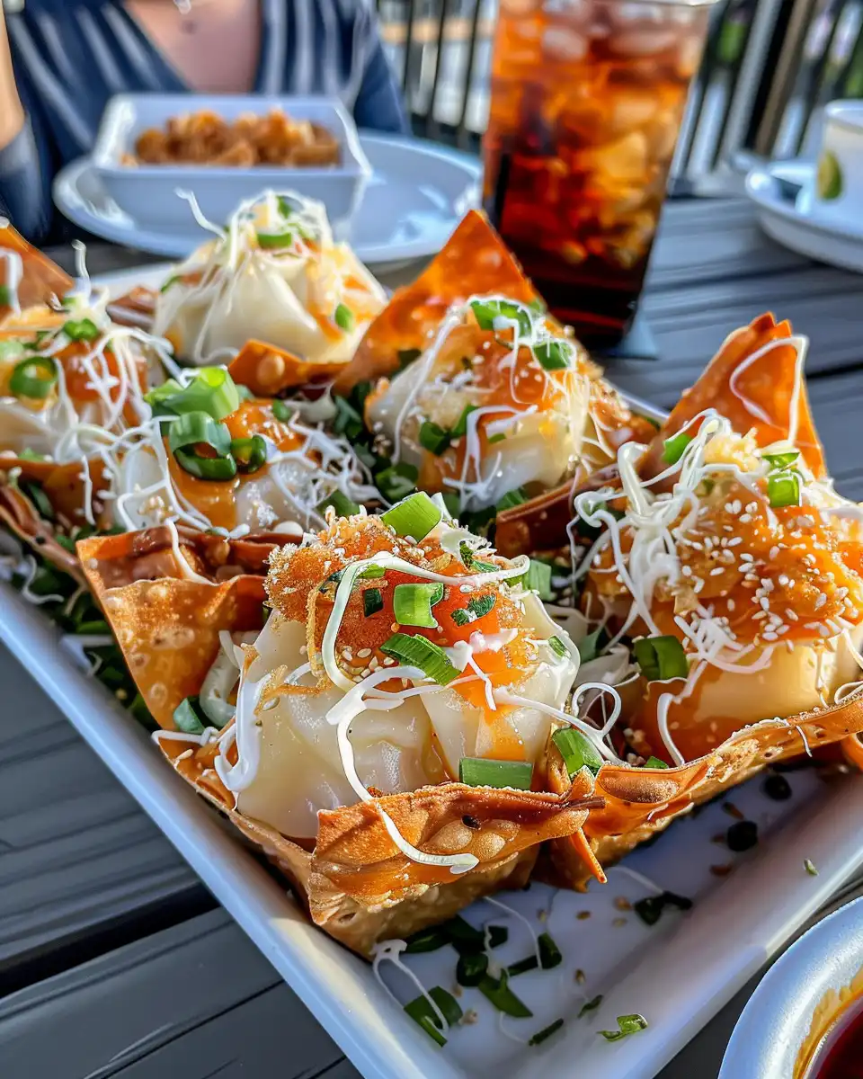 Ingredients laid out for crab rangoon bombs