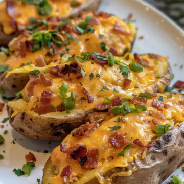 Crack Chicken Stuffed Baked Potatoes taken with iphone 15 pro max --iw 2 --ar 4:5 --v 6.0 --raw