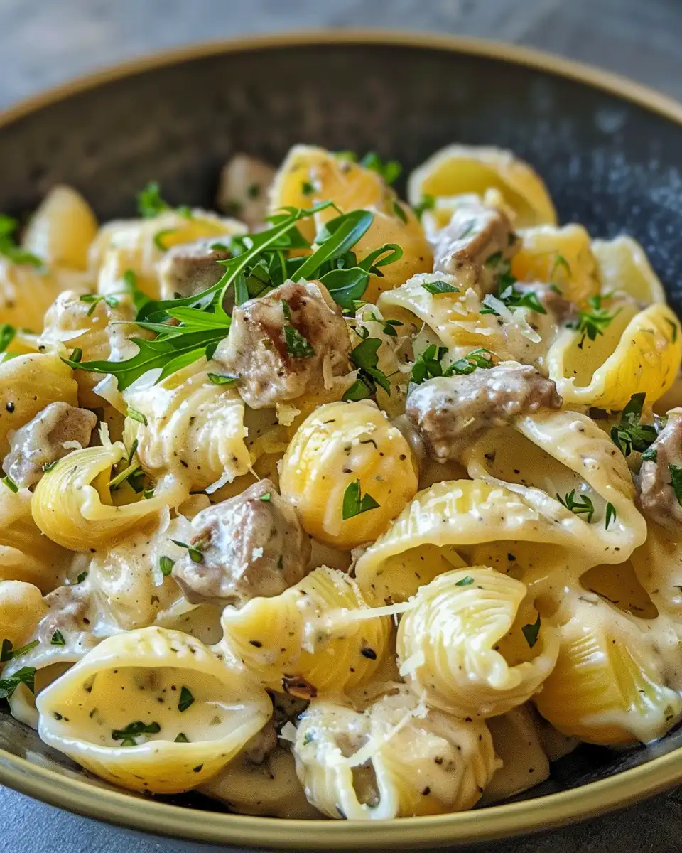 Ingredients of pressure cooker cheesy beef and pasta shells