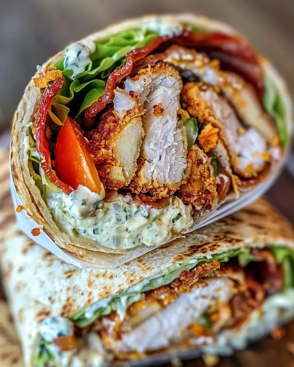 Pressure cooker with crispy chicken bacon ranch wraps steaming inside