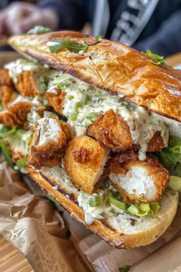 Crispy Chicken Caesar Sandwich taken with iphone 15 pro max --iw 2 --ar 4:5 --v 6.0 --raw