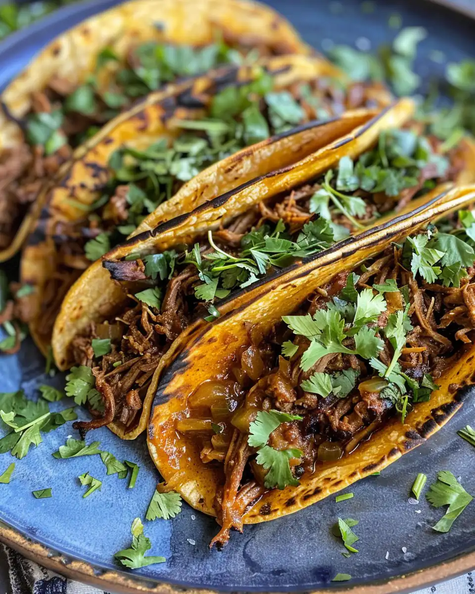 Ingredients laid out for birria tacos including chiles and spices