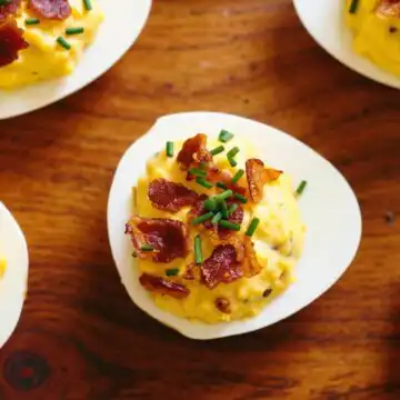 Deviled Eggs With Bacon