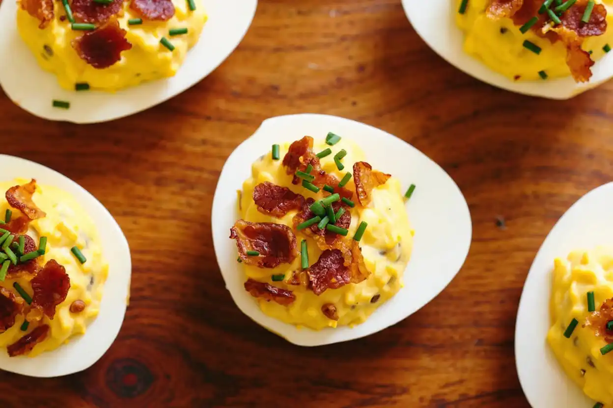 Deviled Eggs With Bacon