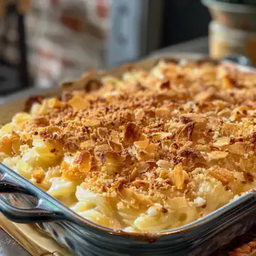 Dolly Parton 5 Ingredient Casserole taken with iphone 15 pro max --iw 2 --ar 4:5 --v 6.0 --raw