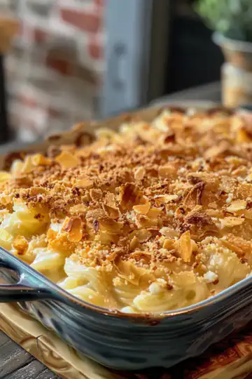 Dolly Parton 5 Ingredient Casserole taken with iphone 15 pro max --iw 2 --ar 4:5 --v 6.0 --raw