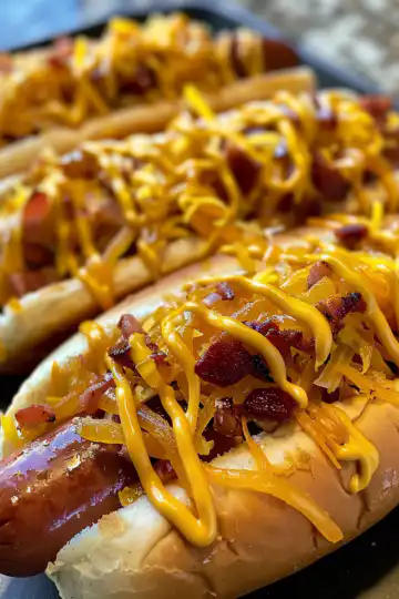 Firecracker Hot Dogs Recipe taken with iphone 15 pro max --iw 2 --ar 4:5 --v 6.0 --raw