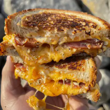 Grilled Cheese Chaffle taken with iphone 15 pro max --iw 2 --ar 4:5 --v 6.0 --raw