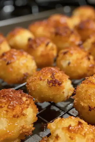 Honey Butter Cornbread Poppers taken with iphone 15 pro max --iw 2 --ar 4:5 --v 6.0 --raw