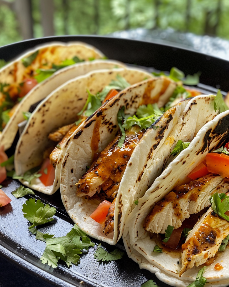 Pressure cooker honey mustard chicken taco ingredients and process
