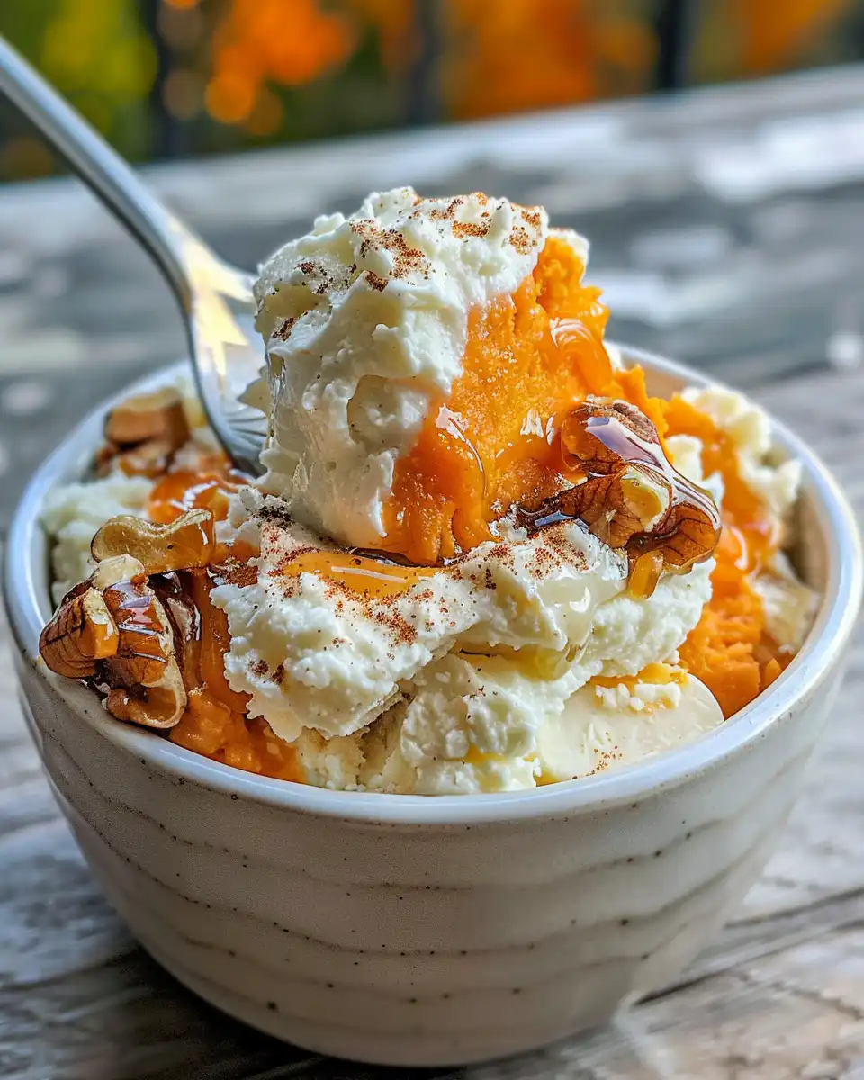 Ingredients for sweet potato taco bowl with cottage cheese and hot honey