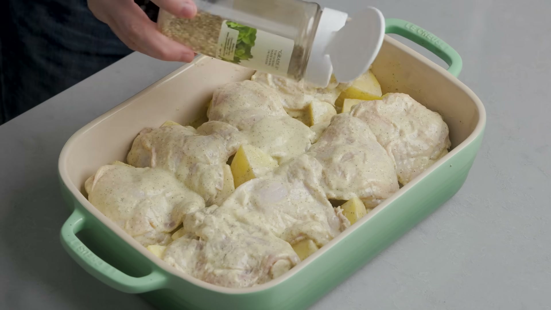 easy lemon herb roasted chicken