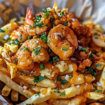 Louisiana Voodoo Fries taken with iphone 15 pro max --iw 2 --ar 4:5 --v 6.0 --raw