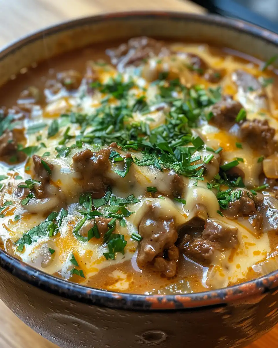 Pressure cooker starting with Philly cheesesteak soup cooking steam