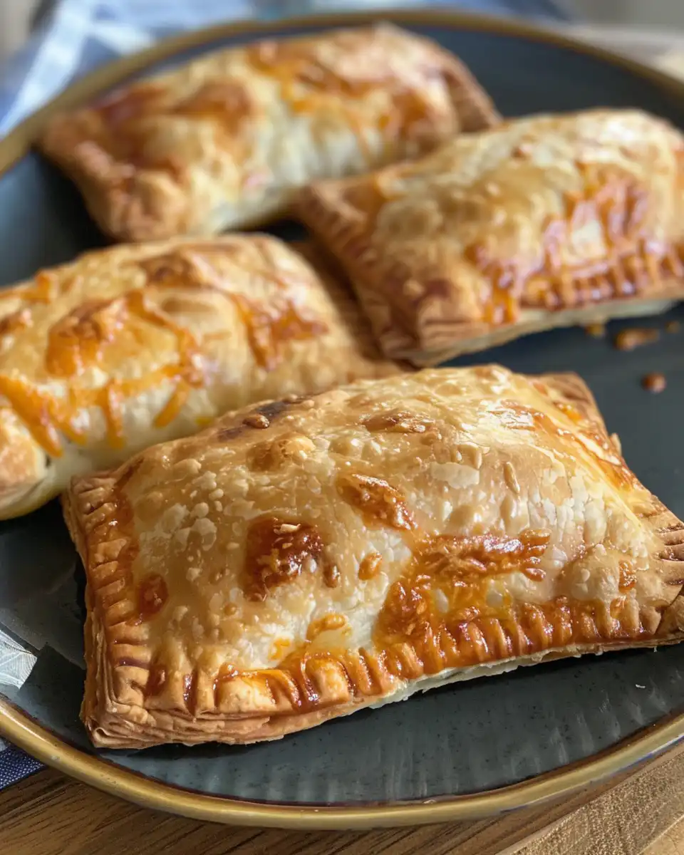 Spicy crispy taco pockets fresh from the air fryer