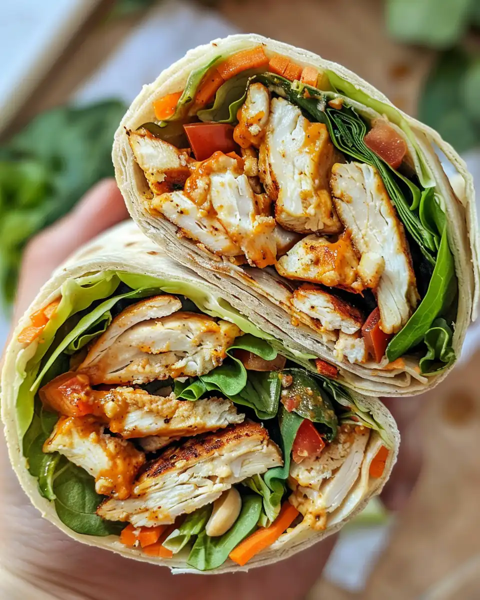 Steaming Thai Chicken Wraps fresh from the pressure cooker