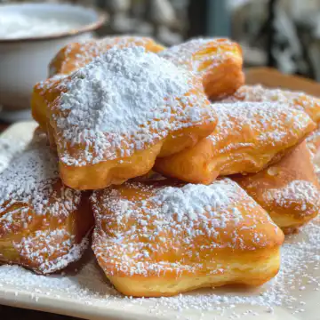 Vanilla French Beignets taken with iphone 15 pro max --iw 2 --ar 4:5 --v 6.0 --raw