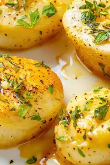 Pan-Seared Scallops with Garlic Butter